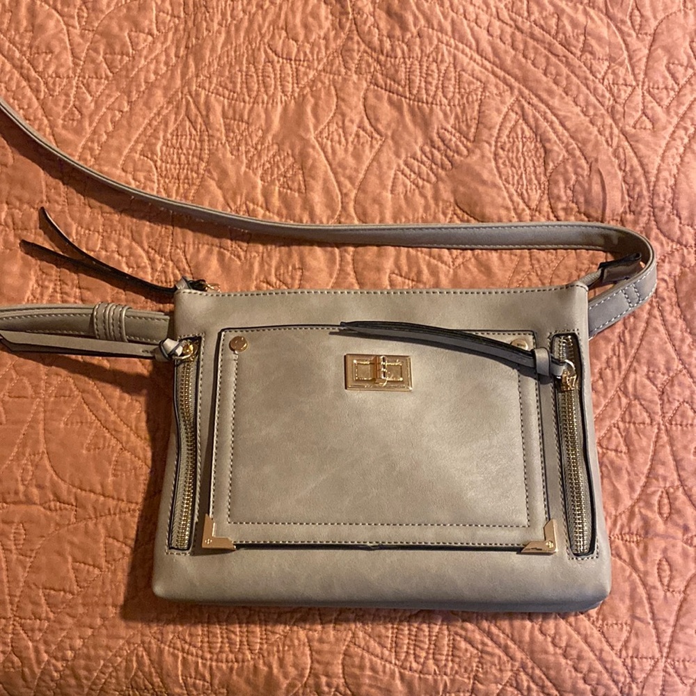 Neutral crossbody bag